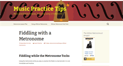 Desktop Screenshot of metronometips.com
