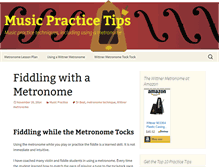 Tablet Screenshot of metronometips.com